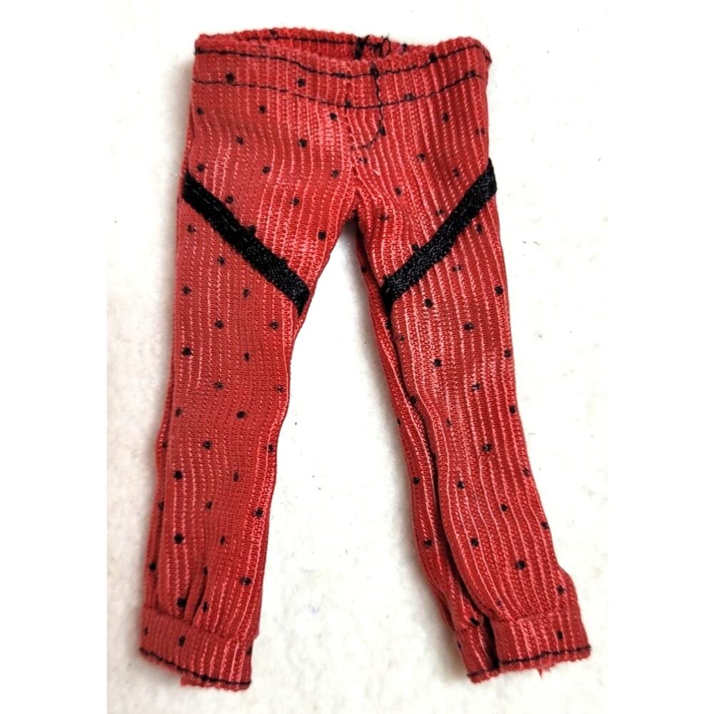 First Wave Ghoulia Yelps Monster High Replacement Red and Black Polka-dot Pants